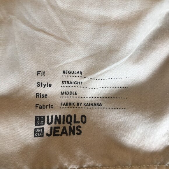 Uniqlo – 32 – Regular Straight Jeans – Medium Blue - Picture 8 of 8